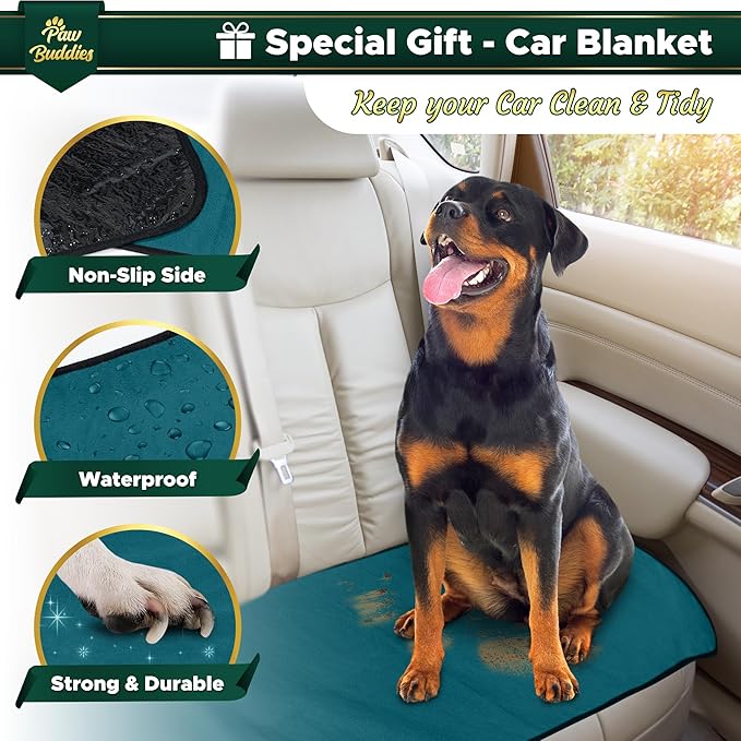 Paw Buddies Premium Waterproof Blanket 80"x90" Velvet-Feel Reversible Throw – - Image 5