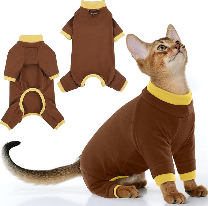 PUMYPOREITY Cat Anti-Licking Sweater – Reduce Over-Grooming & Fur Shedding by PUMYPOREITY