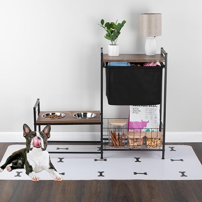 Elevated Dog Bowls with Storage - Image 2