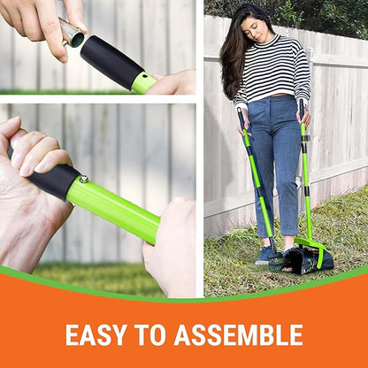 Pupzle Dog Pooper Scooper with Bag Attachment, Dog Poop Scoop - Image 9