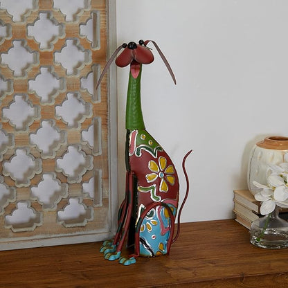 Deco 79 Metal Dog Decorative Garden Sculpture Indoor Outdoor Garden Statue - Image 5