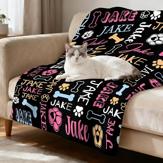 YESCUSTOM Personalized Pet Blanket - Image 4