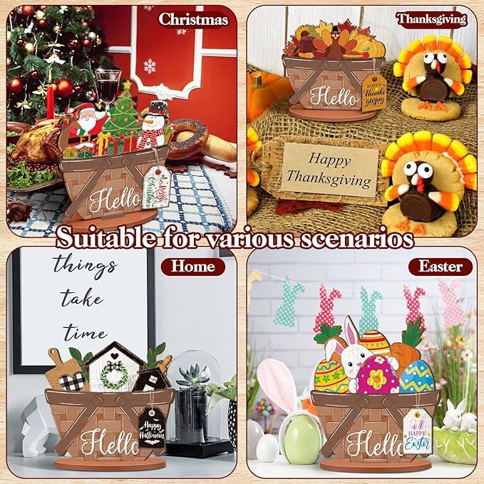 42 Pcs Small Interchangeable Flower Basket Memorial Day Decor Holiday Seasonal - Image 6