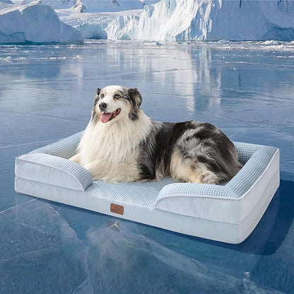 Bedsure L Plus Cooling Dog Bed for Large Dogs by Unknown