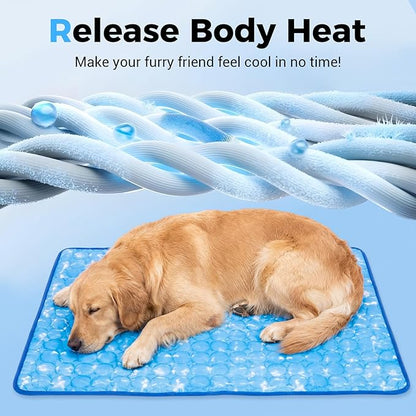 Dog Cooling Mat, Large Cooling Pad - Image 3