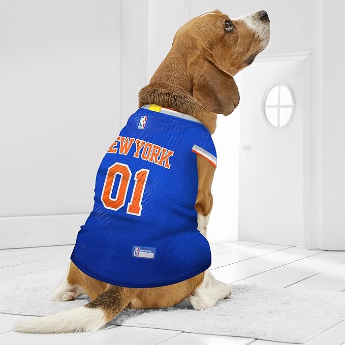 Pets First NBA NEW YORK KNICKS DOG Jersey, X-Large - Image 3