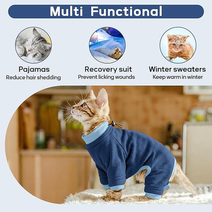 PUMYPOREITY Cat Calming Sweater – Helps Reduce Licking & Grooming Habits - Image 5
