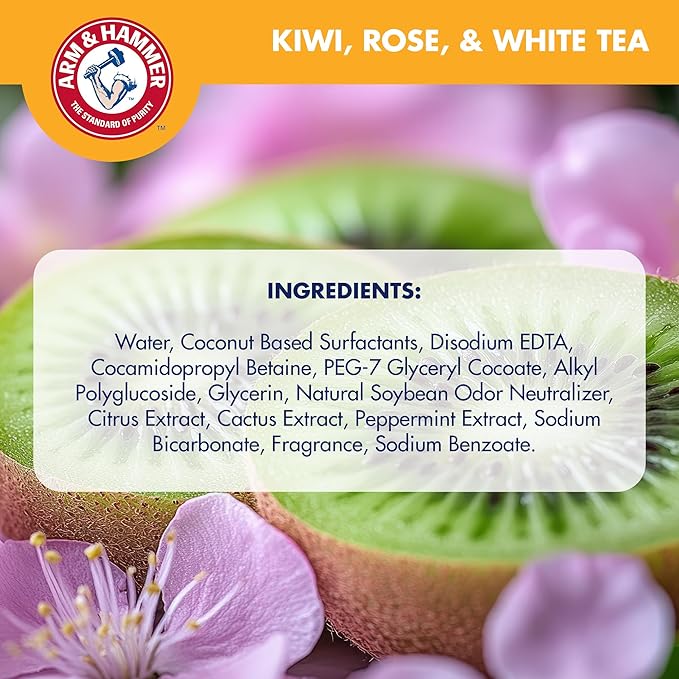 Arm & Hammer for Pets Odor Control No-Rinse Foam for Dogs, Kiwi Blossom Scent - Image 4