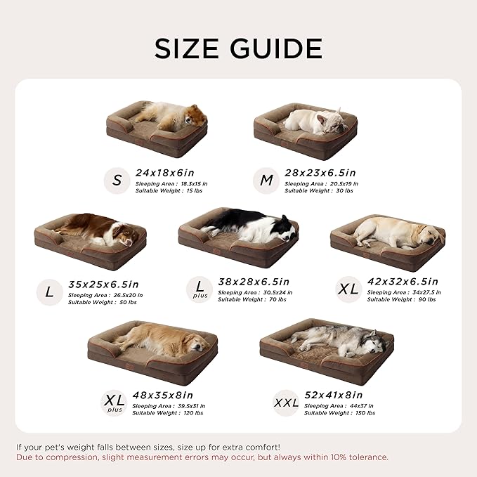Bedsure Orthopedic Dog Beds for Small Dogs - Image 7