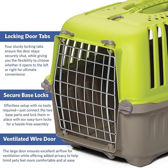 MidWest Homes for Pets Spree Travel Carrier – Hard-Sided Dog & Cat Carrier - Image 2