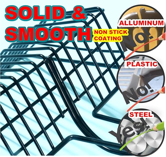 QUALIALL Metal Cat Litter Scoop, Fast Kitty Box Pooper Scooper - Image 3