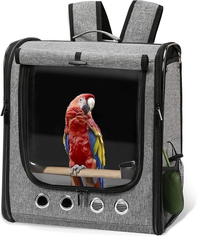Bird Carrier Bag Bird Travel Cage by Suertree
