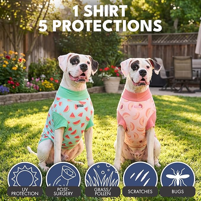 Spark Paws Sunblock Dog T-Shirt, SPF30 Protection, Lightweight Breathable Quick - Image 4