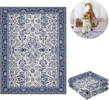 Lovewag Pets Washable Cat Litter Mat 2 PCs - Image 2