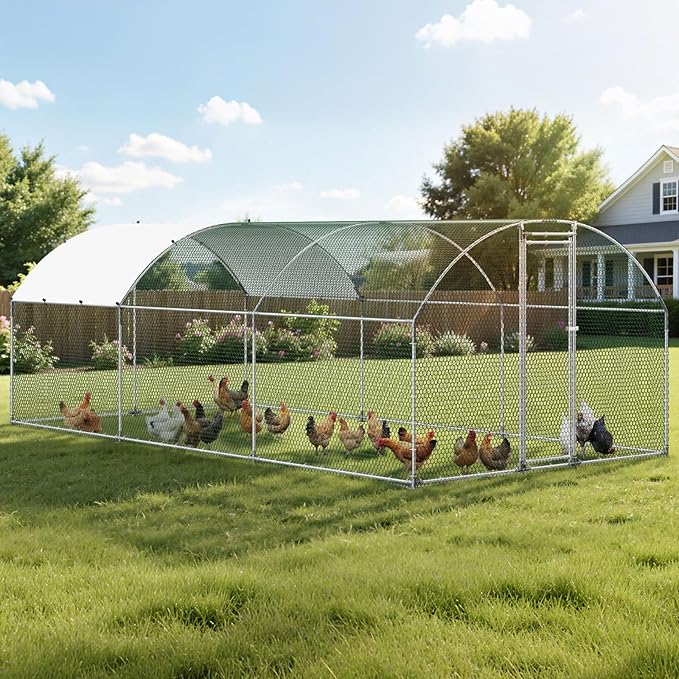 VEVOR Large Metal Chicken Coop - Image 8