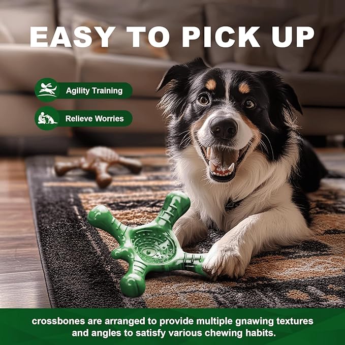 Tough Dog Chew Toy for Aggressive Chewers – Durable Bacon Flavored Nylon Bone - Image 6