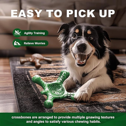 Tough Dog Chew Toy for Aggressive Chewers – Durable Bacon Flavored Nylon Bone - Image 6
