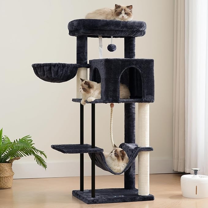 Gitelsnour Cat Tree, Cat Tower for Indoor Cats, 43.3 inch Cat Tree Tower - Image 8