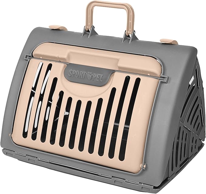 SportPet LARGE Hard-Sided Travel Cat Carrier - Image 2