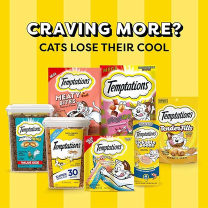 Temptations Cat Treats Classic Crunchy and Soft Cat Treats, Tasty Chicken Flavor - Image 12