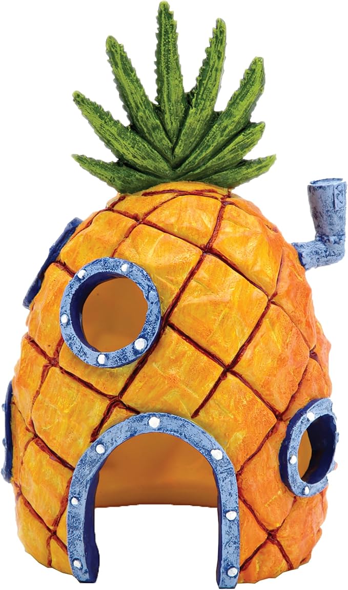Penn-Plax Spongebob and Pineapple House Aquarium Ornament | 2 Piece Set | Great - Image 5
