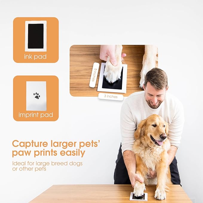 Pearhead Pet Clean-Touch Ink Pad, Medium/Large, Pet Owner, Pet Owner Must Have - Image 2