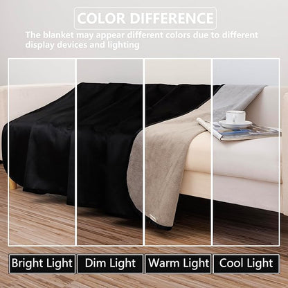 Waterproof Dog Blanket for Couch, Reversible Pet Throw Blankets Leak Proof Sofa - Image 7