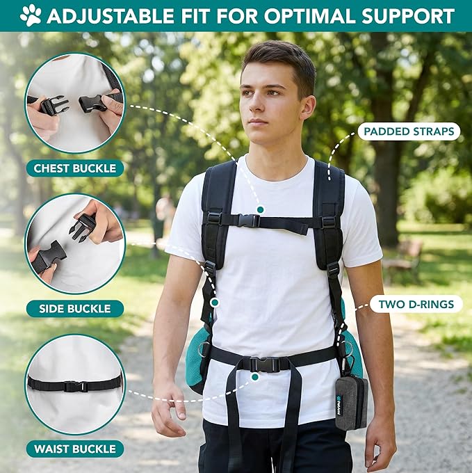 PetAmi Dog Carrier Backpack, Hands Free Front Pet Carrier - Image 5