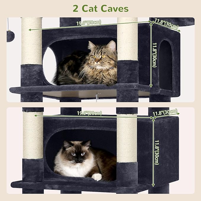 Globlazer XXL Giant Cat Tree, 83 Inch Heavy Duty Tall Cat Tower - Image 3
