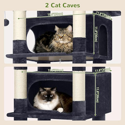 Globlazer XXL Giant Cat Tree, 83 Inch Heavy Duty Tall Cat Tower - Image 3