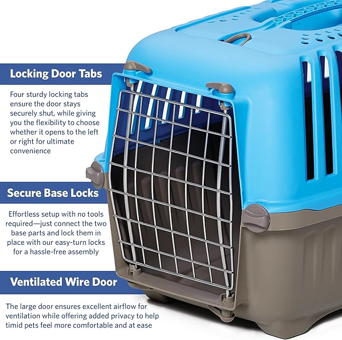 MidWest Homes for Pets Spree Travel Carrier – Hard-Sided Dog & Cat Carrier - Image 2