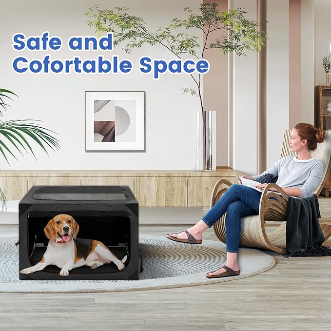 Dog Crate, Portable and Foldable Design of Dog Cage, Dog Kennel - Image 2
