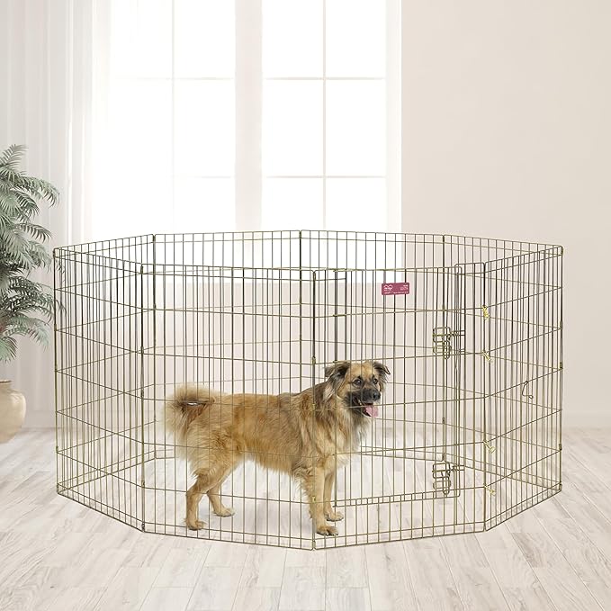 MidWest Homes for Pets 36-Inch Exercise Pen, for Indoor and Outdoor Use - Image 3