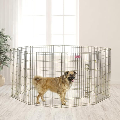 MidWest Homes for Pets 36-Inch Exercise Pen, for Indoor and Outdoor Use - Image 3