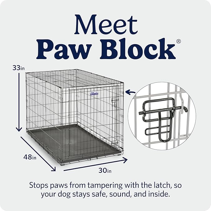 MidWest Homes for Pets 48-Inch iCrate for Extra-Large Breeds, 90-110 lbs - Image 4