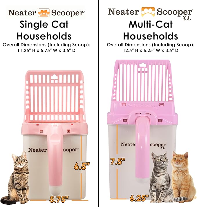 Neater Pet Brands Neater Scooper XL Cat Litter Scoop, 15 Refill Bags – - Image 5