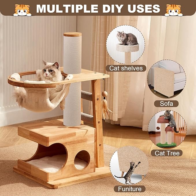 Cat Scratch Furniture Protector, 78.7"x15.8" Trimmable Anti-Scratch Mat - Image 5
