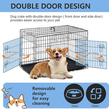 FDW 30 inch Dog Crate Dog Kennel Cage - Image 4