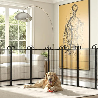Kfvigoho Dog Playpen Outdoor 24 Piece Panels Heavy Duty Dog Fence 47" Height - Image 3