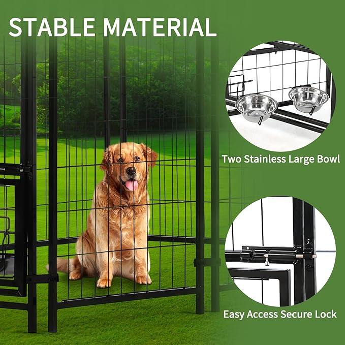 Outdoor Dog Kennel Outside Run - Image 3