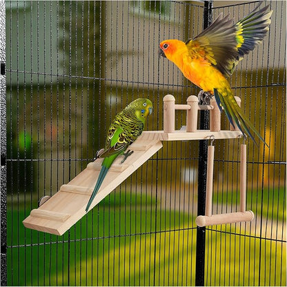 FrgKbTm Bird Perches Platform Swing - Image 3