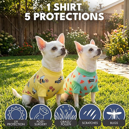Spark Paws Sunblock Dog T-Shirt, SPF30 Protection, Lightweight Breathable Quick - Image 4
