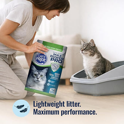 Cat's Pride Max Power Pro Lightweight Cat Litter, Unscented - Image 4