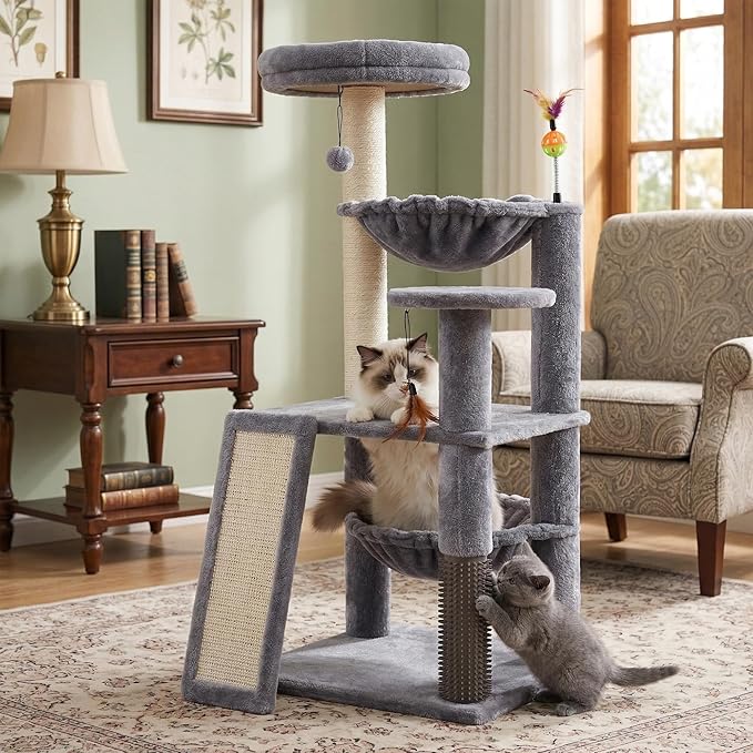 Multi-Level Cat Tree for Indoor Cats, Cat Tree Tower - Image 7