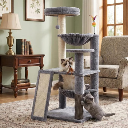 Multi-Level Cat Tree for Indoor Cats, Cat Tree Tower - Image 7