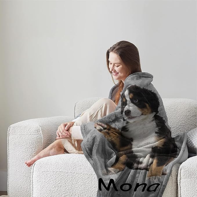 Personalized Dog Blanket, Customized Pet Blankets - Image 4