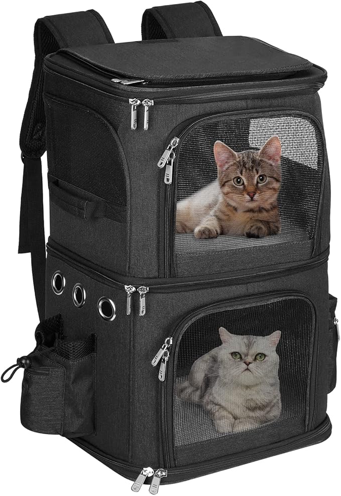 HOVONO Double-Compartment Pet Carrier Backpack by HOVONO