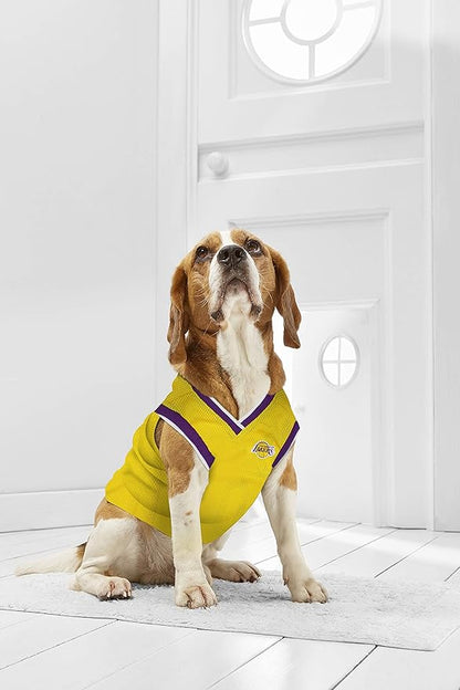 Pets First NBA Los Angeles Lakers Dog Jersey, X-Large - Image 6