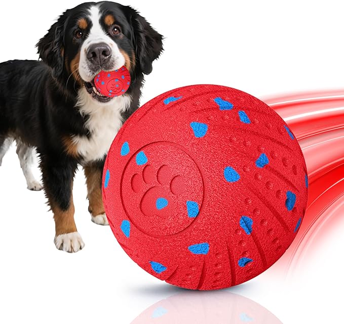 Interactive Dog Toys: Smart Dog Ball – Auto-Bounce, Vibrating & Jumping Action! by Affiuya