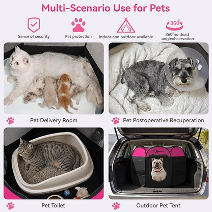 Siedihit Dog Playpen, Medium Puppy Pet Playpen, Dog Crate Tent Cage - Image 3